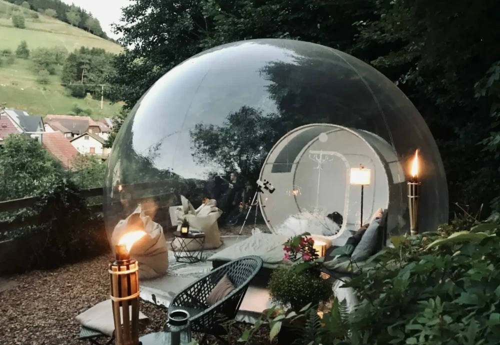 diy inflatable bubble tent