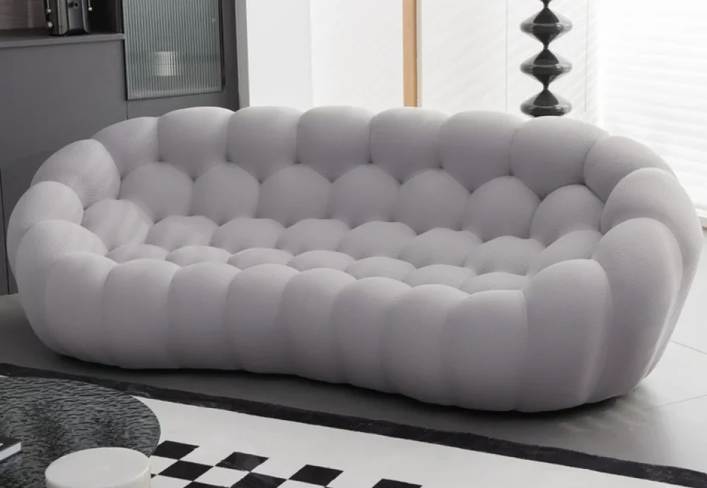 white bubble sofa