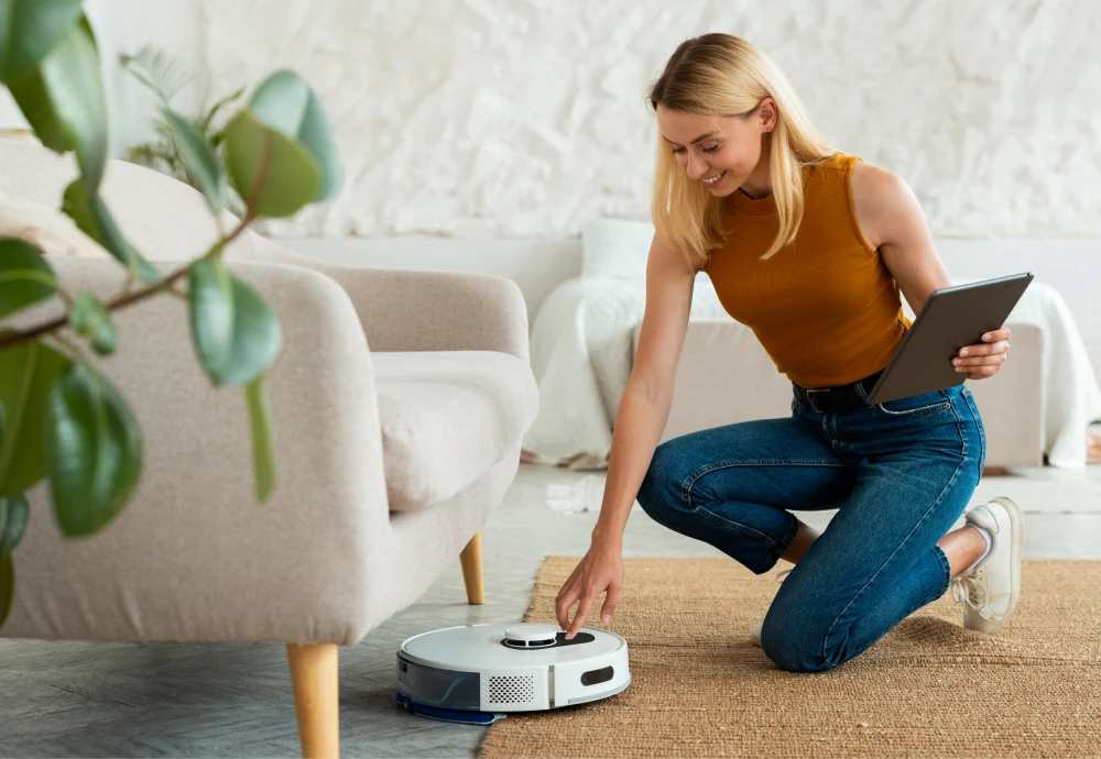 robot vacuum cleaning